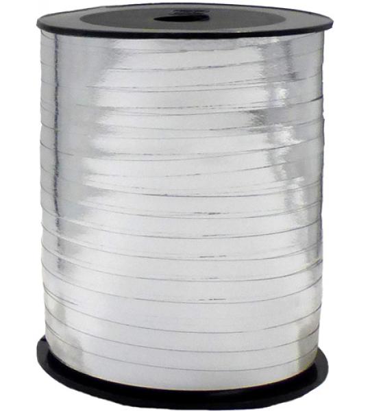 ribbon rolls 5mm x 500mtr lux met - silv