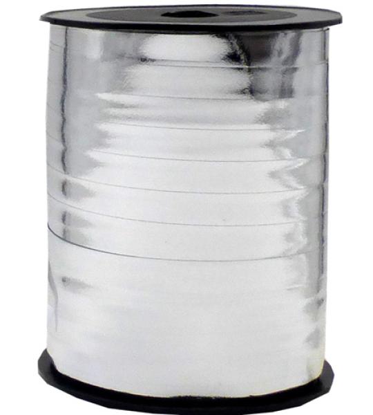 ribbon rolls 10mm x 250mtr met - silver