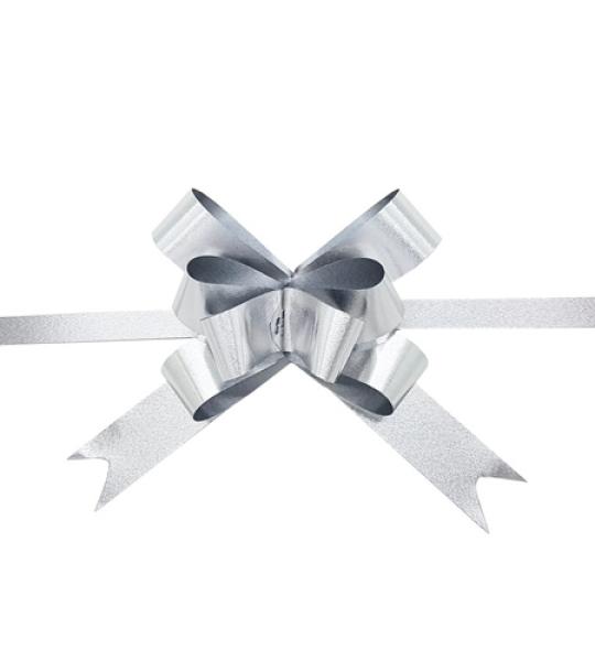 bow-pull 31mm diamant - silver