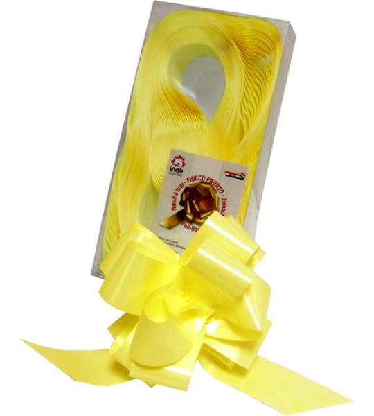 bow-pull 50mm diamant - yellow