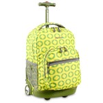 SUNRISE TROLLEY BAG - LIME LOGO