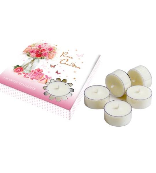 flower garden 9 scented candles in box
