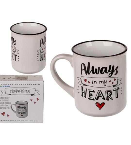 mug - always in my heart