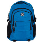 BEUNIQ BACKPACK 2COMP+2 FRONT POCKET-BLU