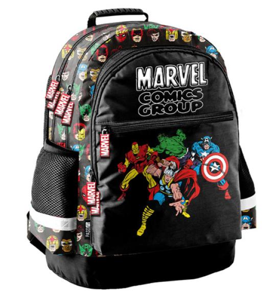 avengers backpack 2comp+2 side pckts