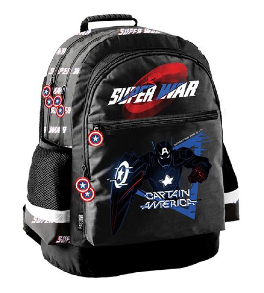 avengers backpack 2comp+2 side pckts