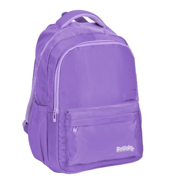 backpack 2 comp.padded- purple