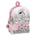 MINNIE BACKPACK 1 COMP+1 FRONT POCKET