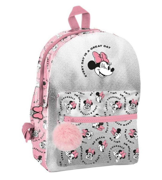 MINNIE BACKPACK 1 COMP+1 FRONT POCKET