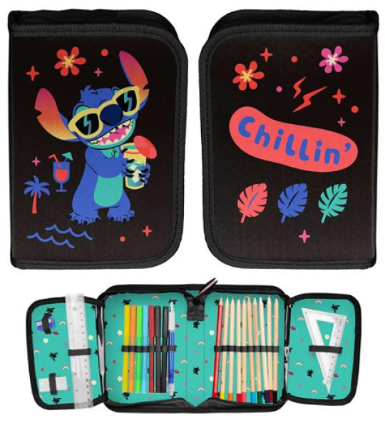 STITCH DOUBLE DECKER PENCIL CASE - FULL