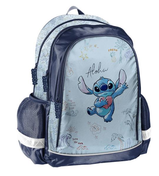 stitch backpack 3comp+2side pockets
