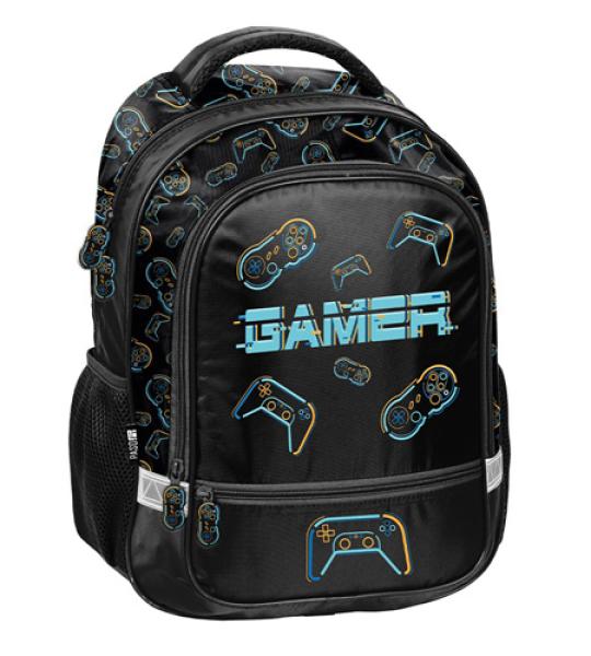 gaming backpack 2comp+2 side pockets