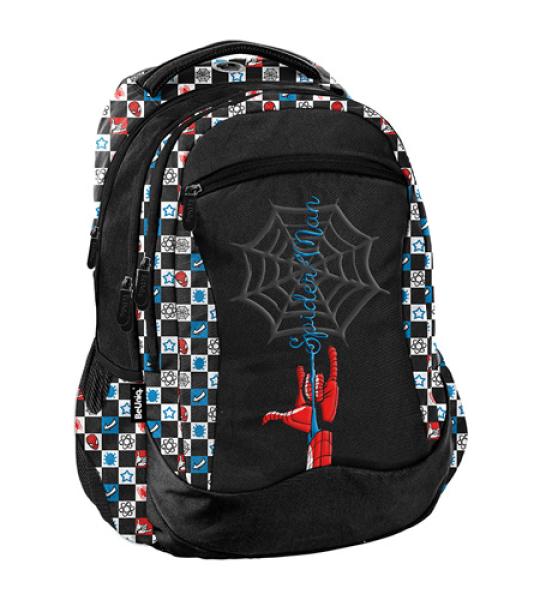 spiderman backpack 3 compartments
