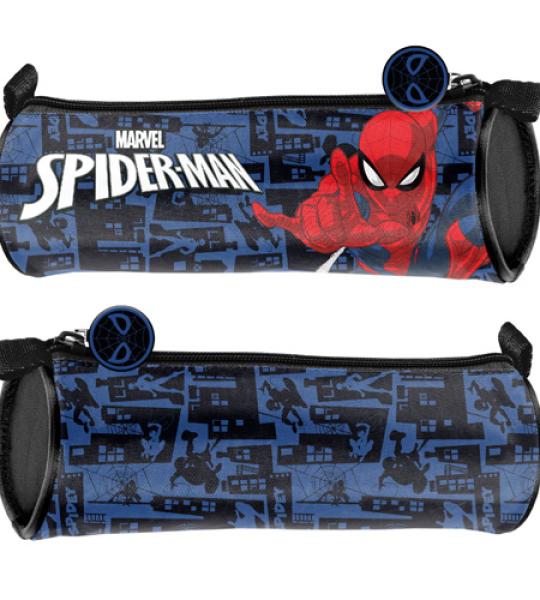 SPIDERMAN ROUND PENCIL CASE
