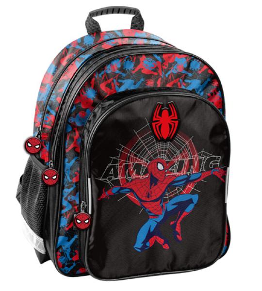 spidermnan backpack 2comp+2 side pckts