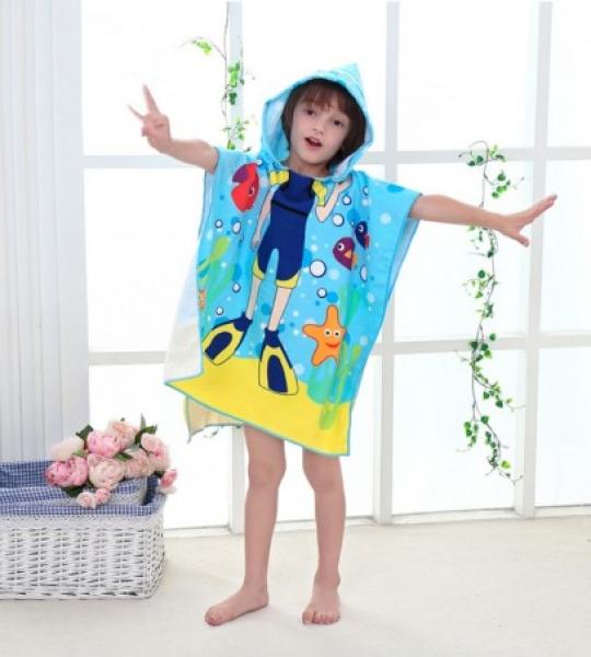 Beach Towel Children's cape PEL01WZ8