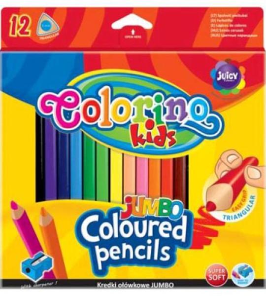 PENCIL COLOURS JUMBO LONG X 12