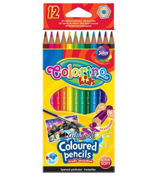 AQUARELLE PENCIL COLOURS LONG X 12