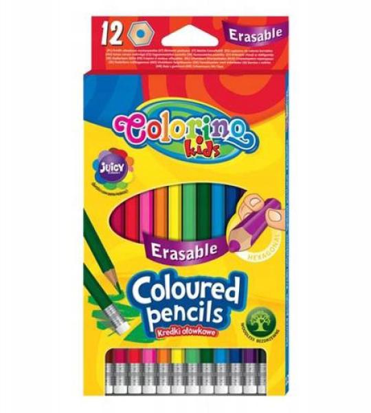 PENCIL COLOURS ERASABLE X12