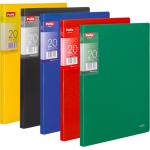 DISPLAY BOOK A4 X 20 POCKETS RED
