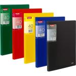 DISPLAY BOOK A4 X 40 POCKETS RED