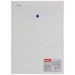 BUTTON ENVELOPE A4 - VERTICAL PLASTIC WH
