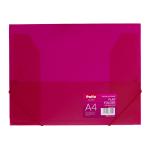 FOLDER WITH FLAP A4 - PINK