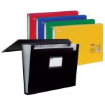 EXPANDING FILE A4 X 12 DIVIDERS NAVY BLU
