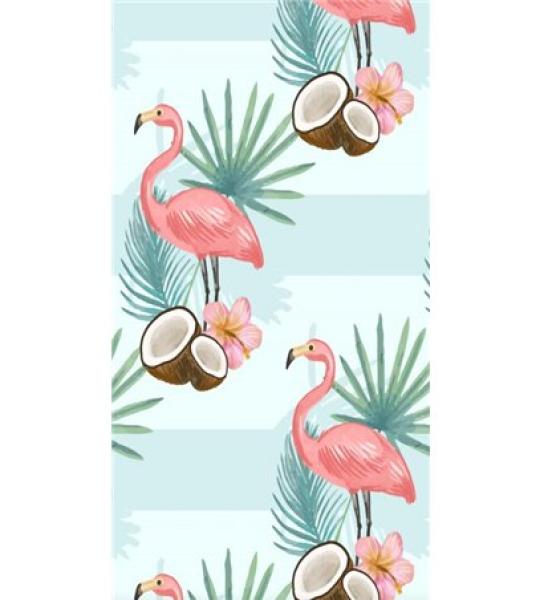 Beach Towel rectangular 170x90 Flamingo REC46WZ5