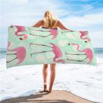 Beach Towel rectangular 170x90 Flamingo REC46WZ9