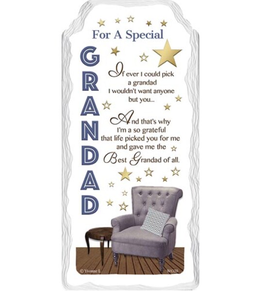 WORD GALLERY - SPECIAL GRANDAD