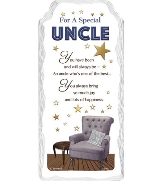 WORD GALLERY - SPECIAL UNCLE