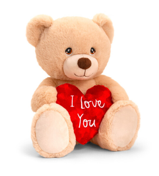 20cm keeleco honey wiffe bear with heart