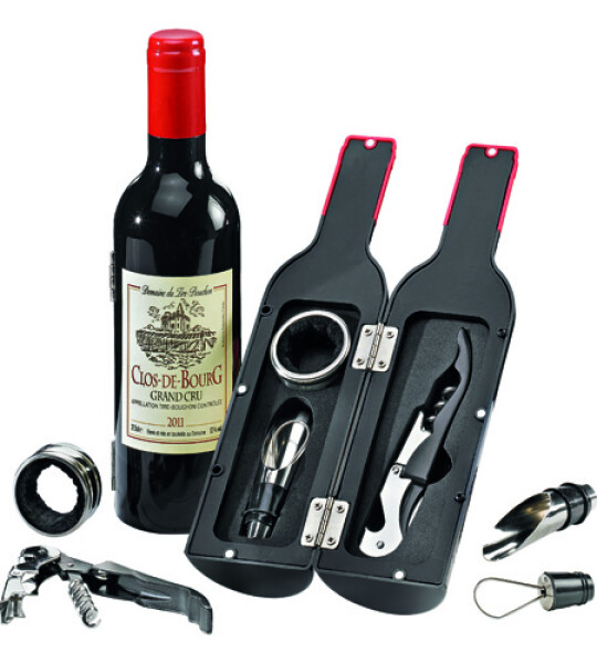 GIFTSET WINE PLASTIC BOTTLE