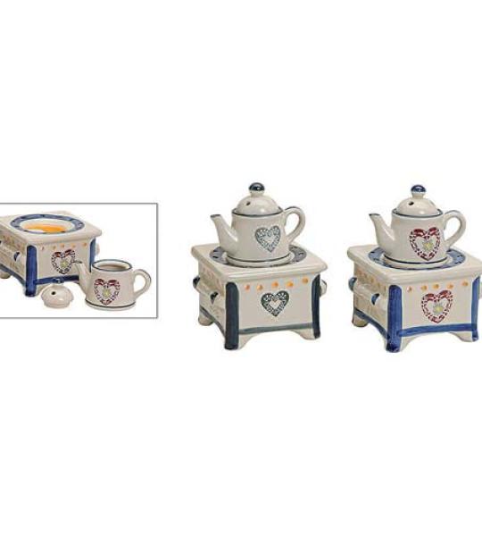 fragrance burner ceramic12 x 12 cm x h1