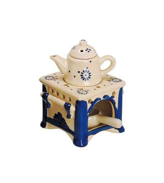 fragrance burner ceramic 10 x 10 cm x h1